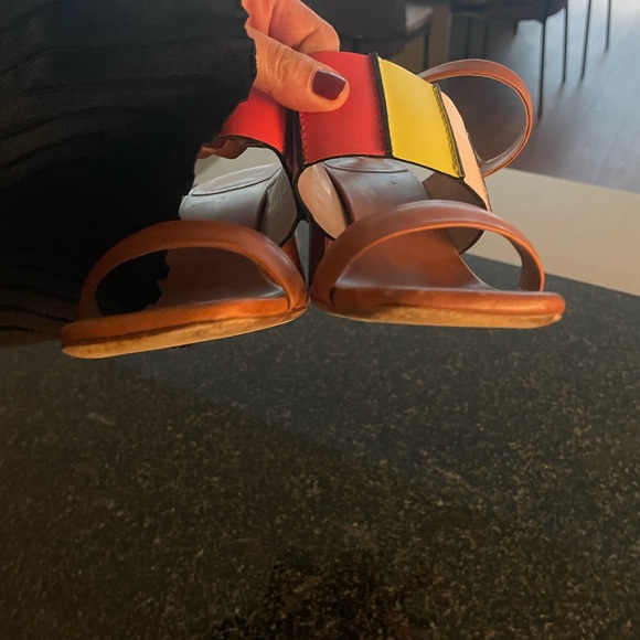 Paul Smith Color Block Heeled Sandal - Picture 7 of 10